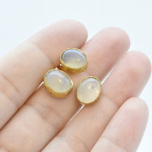 Aylas Agate adjustable ring - 21ct Gold plated brass - Handmade in Ottoman Style by Artisan