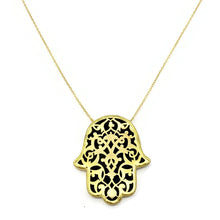 Aylas velvet Pendant  21ct Gold plated necklace - Handmade Ottoman Style