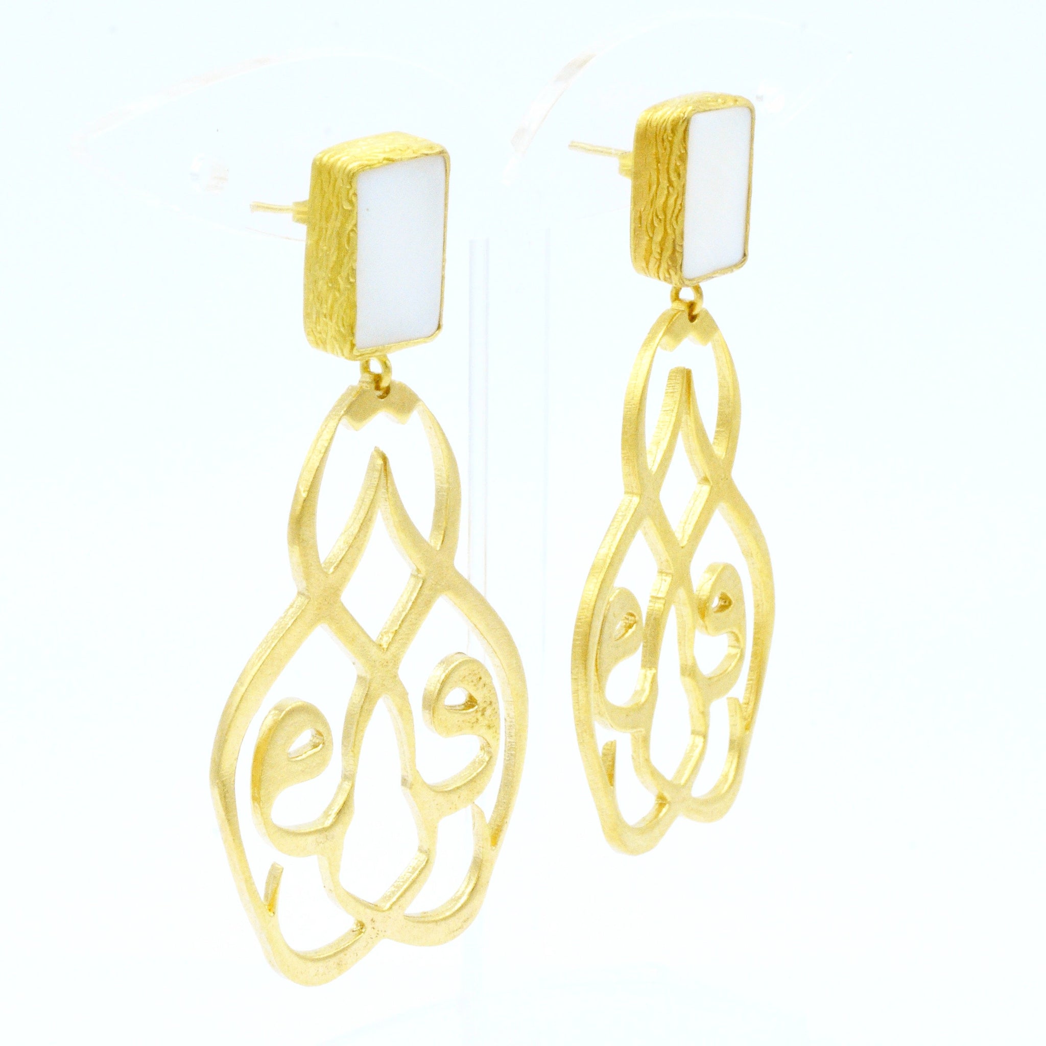 Necklace Bangle Ring Earrings Flower Wedding Gold Arabic Ethiopian African  Set | eBay