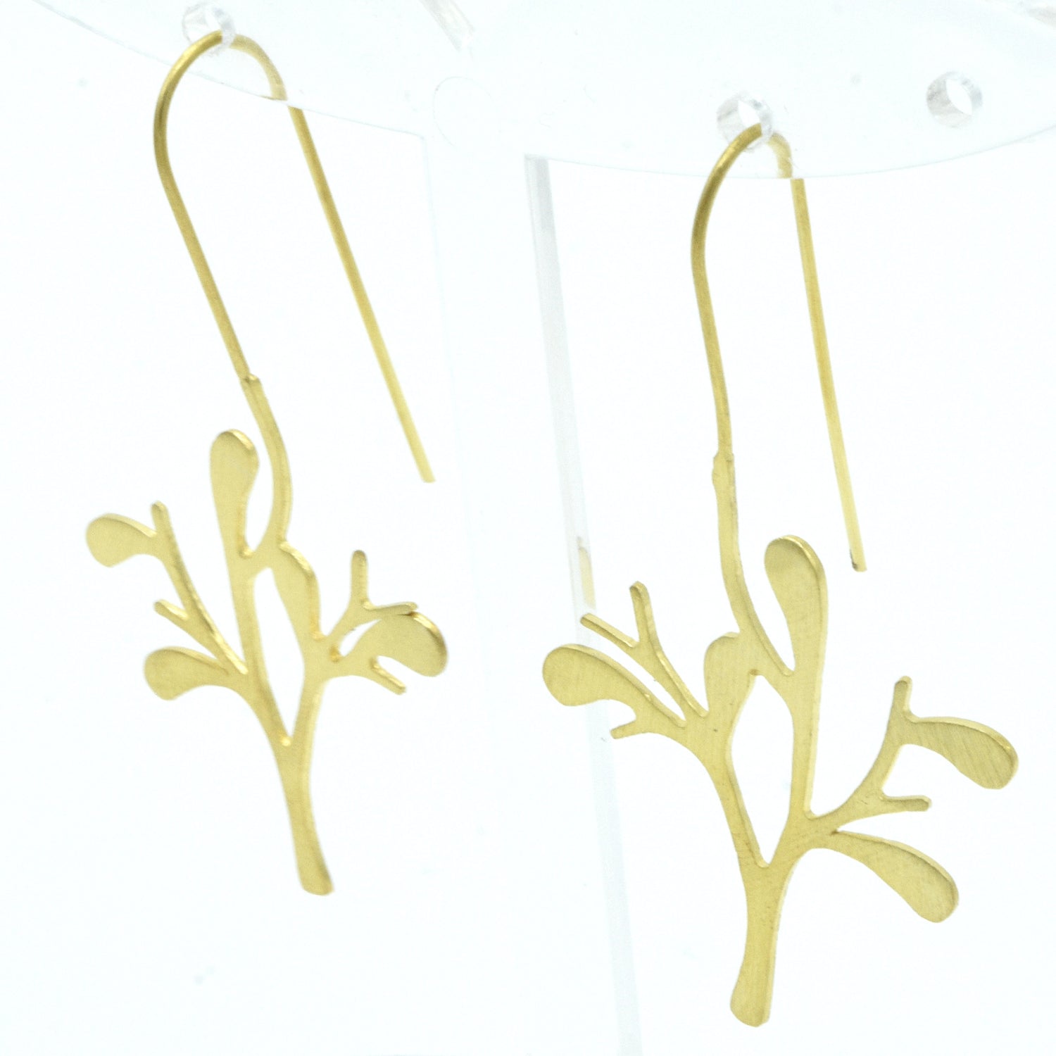 Aylas Tree earrings - 21ct Gold plated 925 Silver- Handmade in Ottoman style